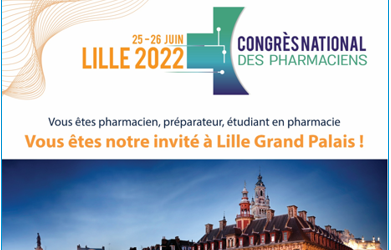 Le Groupe Profession Santé est partenaire du Congrès National des Pharmaciens